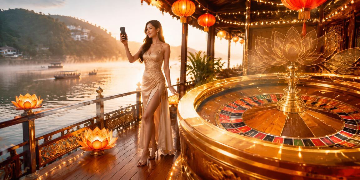 Khung cảnh nhộn nhịp chợ đêm tại Đà Lạt cùng roulette